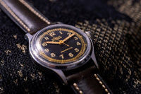 Regent - Black Gilt Dial - Military Style - Vintage Watch