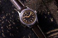 Regent - Black Gilt Dial - Military Style - Vintage Watch