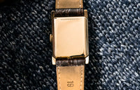 Wittnauer Tank - 17 Jewel Swiss Movement - Illinois Watch Case Co. - 10K Rolled Gold Plate - Circa 1938