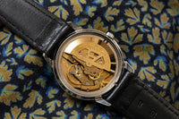 Bulova Sea King Automatic - 1966 - Warm Champagne Dial - Whale Logo - Gilt Movement