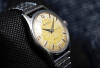 Paul Breguette Automatic (c. 1947) - Warm Patina Dial - Gold Plated Movement - Vintage Watch