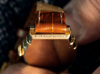 Bulova Banker - 1942 - Curved Wartime Dress Watch - Aged Dial - Fifth Avenue New York