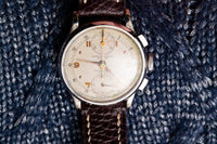 Chronographe Suisse - Venus 170 Chronograph - Gilt Cream Dial - Salmon/Copper Hands - Serviced - Circa 1940-1942