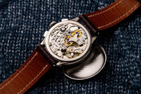 Chronographe Suisse - Venus 170 Chronograph - Gilt Cream Dial - Salmon/Copper Hands - Serviced - Circa 1940-1942