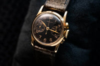 Gallet MultiChron Petite Chronograph - 1939 - WWII Women Officers - 14k Gold - Serviced