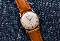 Gruen Precision - Sculpted Lugs - Gilt Arabic Dial - Circa 1946-1948