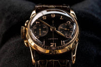 Gallet MultiChron Petite Chronograph - 1939 - WWII Women Officers - 14k Gold - Serviced