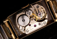 Gruen Curvex - 1939 - Salmon Dial - Original Speidel Bracelet - 10K Gold Filled