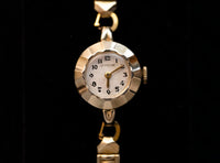 LeCoultre Ladies Cocktail Watch - Cream Dial - Original Kreisler Bracelet - Circa 1938