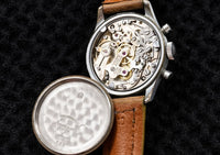 Bovet Frères - Valjoux 77 Column Wheel Chronograph - Snail Guilloché Dial - Circa 1948