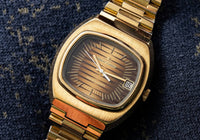 Jaeger-LeCoultre Master Quartz - Caramel Striped Dial - Original Box - Circa 1972