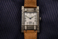 Winton Watch Co. - La Chaux-de-Fonds - 1929 - Art Deco Articulated Case - 14K Gold Filled