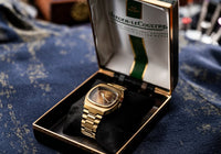 Jaeger-LeCoultre Master Quartz - Caramel Striped Dial - Original Box - Circa 1972