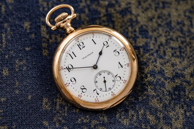 Waltham Riverside - 19 Jewel - Adjusted - Open Face - Gold Filled - Circa 1899