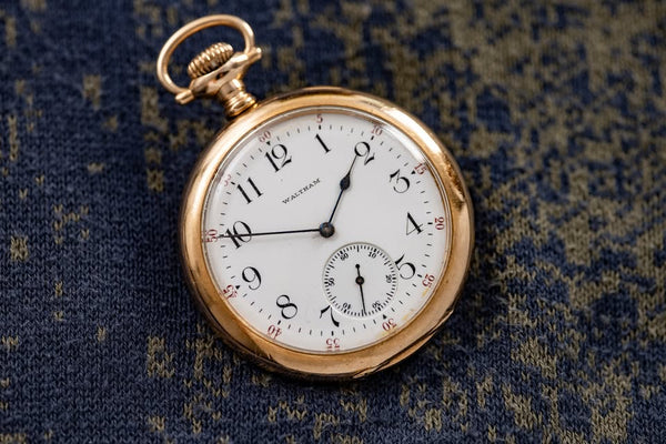 Waltham Riverside - 19 Jewel - Adjusted - Open Face - Gold Filled - Circa 1899