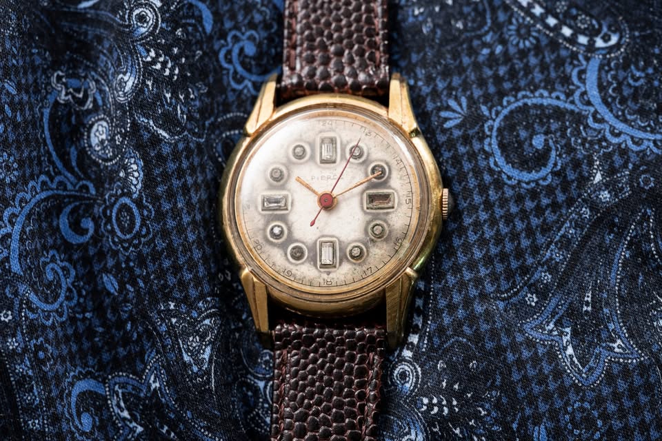 Pierce Watch Co. - Diamond Dial - Gold Filled - Circa 1955
