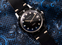 Waltham Skin Diver - Near New Old Stock - Black Dial - Ref. B271 - Circa 1969-1971