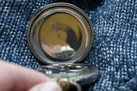 Jura Swiss Pocket Watch 1885-1905 - Revolutionary Case - Hand-Painted Enamel Dial