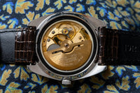 Bulova Jet Star - Green to Gold Fumé Dial - Faceted Crystal - Day-Date - 1975