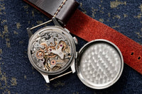Nicolet Chronograph - WWII Era - Landeron 39 Column-Wheel - Helbros Signed - Circa 1938