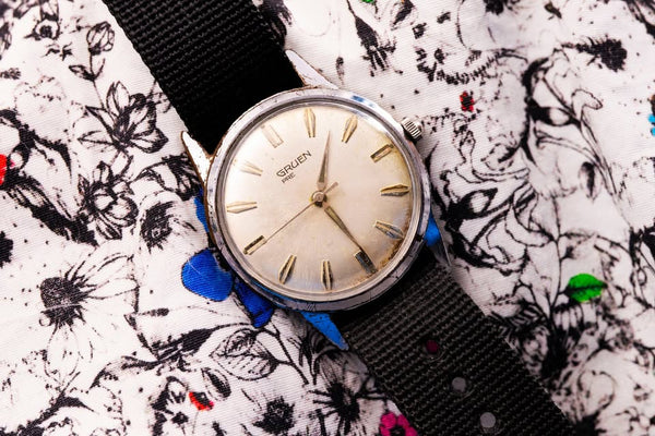 Gruen Precision - Warm Patina Dial - Made in France Caseback - Circa 1956