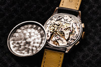 Bovet Frères Chronograph - Gilt Black Dial - Landeron 50 - Pre-WWII - Circa 1939