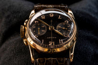 Gallet MultiChron Petite Chronograph - 1939 - WWII Women Officers - 14k Gold - Serviced