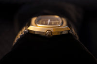 Jaeger-LeCoultre Master Quartz - Caramel Striped Dial - Original Box - Circa 1972