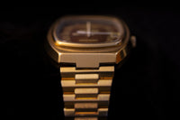 Jaeger-LeCoultre Master Quartz - Caramel Striped Dial - Original Box - Circa 1972