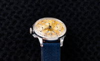 Gigandet - Valjoux 72C - Triple Calendar Chronograph - Tropical Dial - Circa 1946-1952