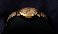 Bulova President - 23 Jewel Automatic - Day-Date - Peach and Champagne Dial - Circa 1972