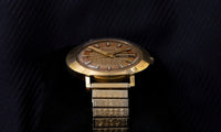 Bulova President - 23 Jewel Automatic - Day-Date - Peach and Champagne Dial - Circa 1972