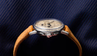 Lusserna for R.H. Macy & Co. - Lemania CH 27 C12 - Three-Register Chronograph - Telemeter and Tachymeter Dial - Circa 1943-1945