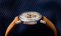 Lusserna for R.H. Macy & Co. - Lemania CH 27 C12 - Three-Register Chronograph - Telemeter and Tachymeter Dial - Circa 1943-1945