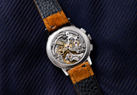 Lusserna for R.H. Macy & Co. - Lemania CH 27 C12 - Three-Register Chronograph - Telemeter and Tachymeter Dial - Circa 1943-1945