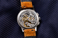 Lusserna for R.H. Macy & Co. - Lemania CH 27 C12 - Three-Register Chronograph - Telemeter and Tachymeter Dial - Circa 1943-1945
