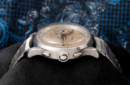 Abercrombie & Fitch Co. - Heuer - Chronograph - Valjoux 23 - Tachymeter Telemeter - Circa 1939-1944