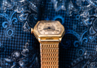 Illinois Watch Company - Grade 607 - Art Deco Tonneau - Fahys 14K Gold Filled Case - Circa 1929