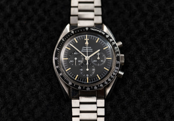 Omega Speedmaster Professional - Reference 145.012 - Caliber 321 - DON Bezel - Original 1039 Bracelet - Full Set - 1967