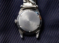 Cortebert Sport Automatic Bumper - Patina Cream Dial - Stainless Steel - Circa Late 1940s to Early 1950s