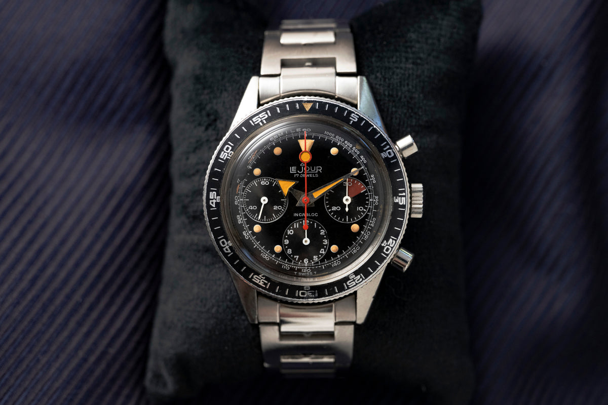 Le Jour - Broad Arrow Regatta Chronograph - Valjoux 72 - Circa 1968