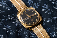 Seiko Sea Lion DX - 1969 - Cushion Case Automatic - Charcoal Lattice Dial