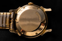 Elgin Self-Winding Shockmaster - 1950s - Champagne Sunburst Dial - Red Sweep Seconds