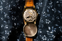 Olympic - 1940s - Black Military Dial - 24-Hour Track and Red Sweep - Hand-Tooled Strap