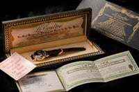 LeCoultre Futurematic - Black Dial - Full Set!!! - Caliber 497 - Circa 1953-1957
