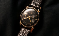 LeCoultre Futurematic - Black Dial - Full Set!!! - Caliber 497 - Circa 1953-1957