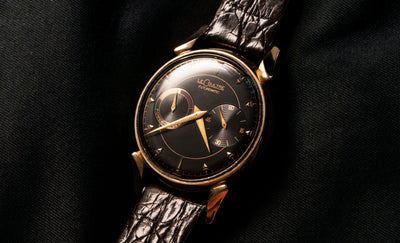 LeCoultre Futurematic - Black Dial - Full Set!!! - Caliber 497 - Circa 1953-1957