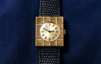 Nivada - Ladies Cocktail Watch - Round Dial Square Case - Gold Plated - Circa 1960s