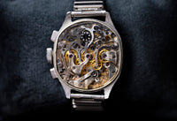 Gallet Commander - 1940s - Black Telemeter Ring - Navigator's Chronograph - Excelsior Park 42
