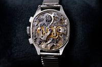 Gallet Commander - 1940s - Black Telemeter Ring - Navigator's Chronograph - Excelsior Park 42